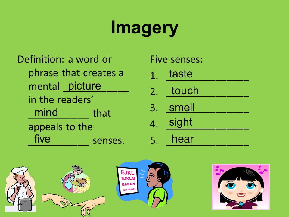 An explanation of the use of imagery and figurative language to convey the central theme in mending